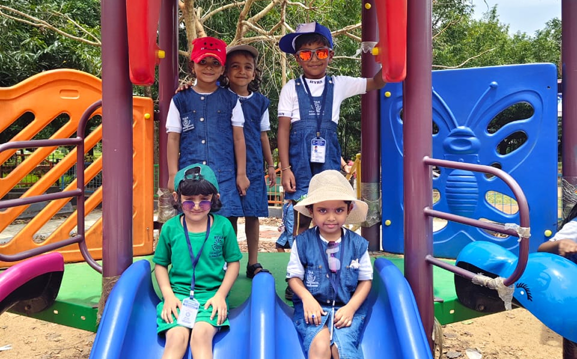 Our little Montessori stars had a joyful day at Kadri Park